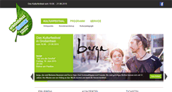 Desktop Screenshot of erlebnisfest-grossenhain.de
